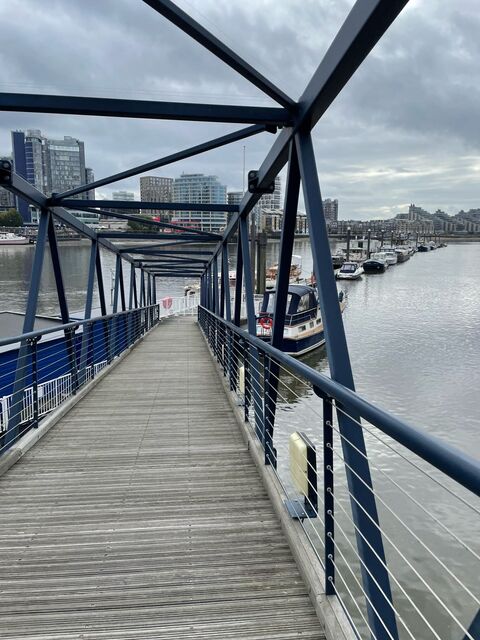  view of Imperial Wharf Moorings Houseboat