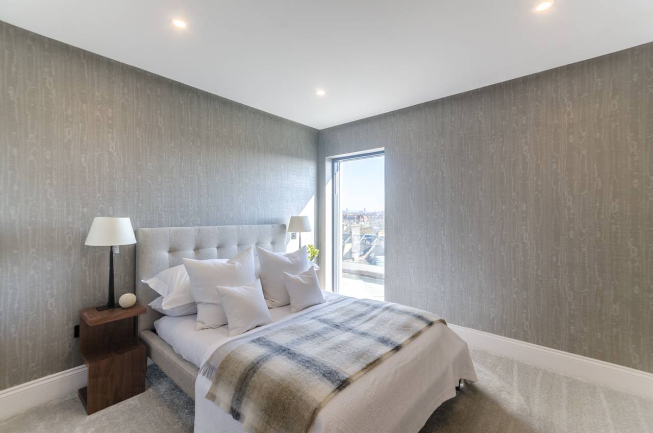 contemporary, grey, white