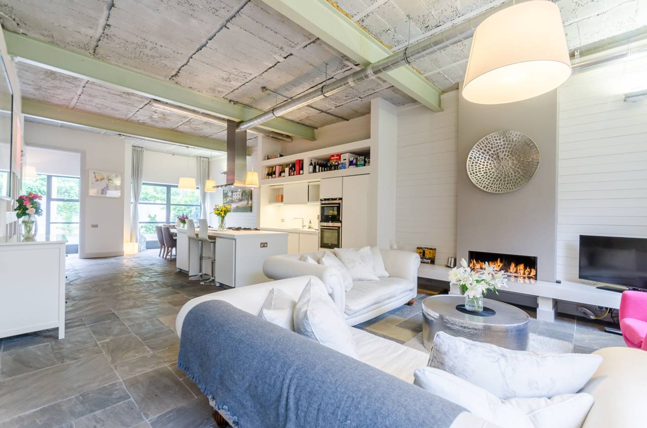 open-plan, contemporary
