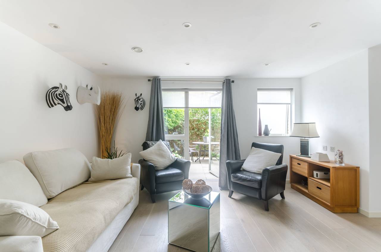 open-plan, contemporary, cream
